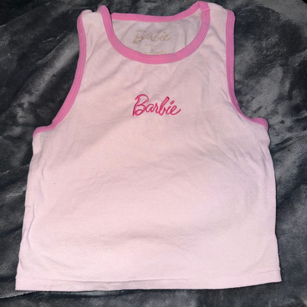 Barbie Light Pink Tank Top S